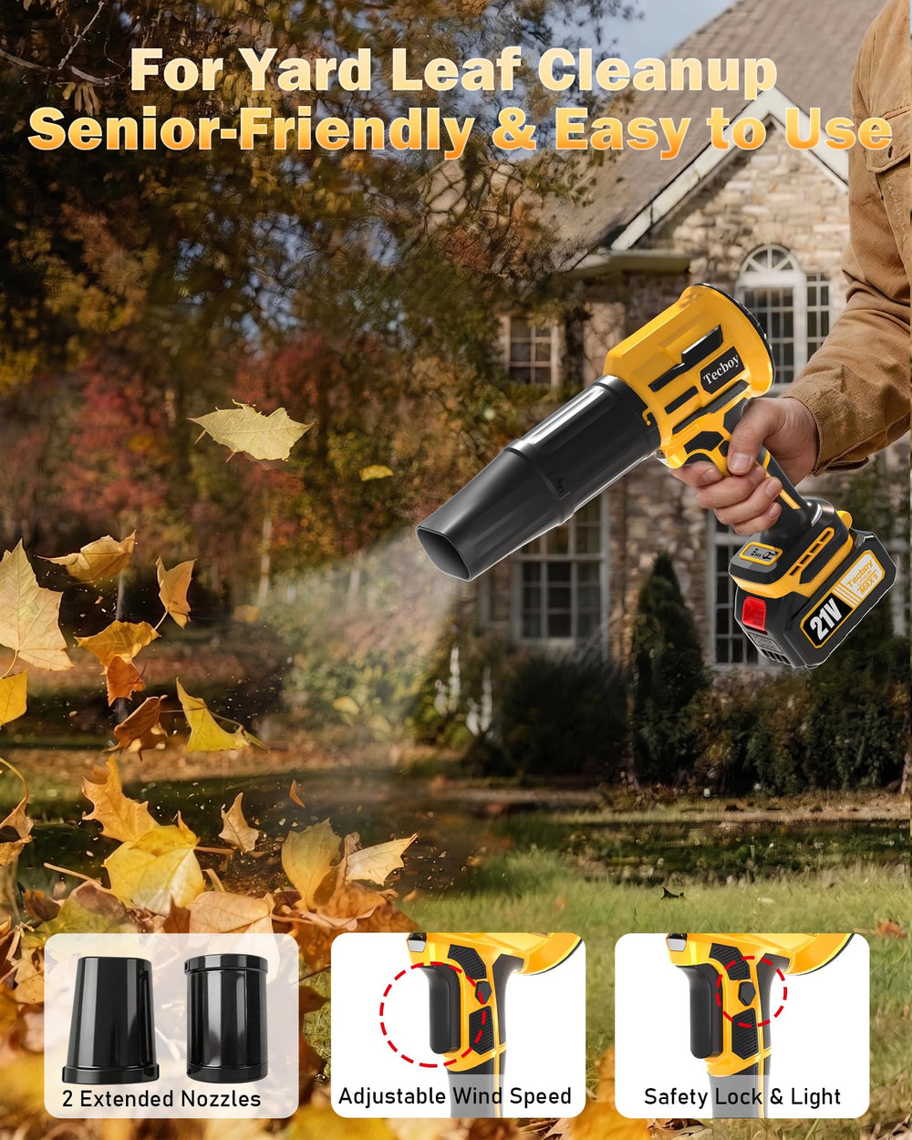 Tecboy with Makita battery attached showing compatibility and cost savings