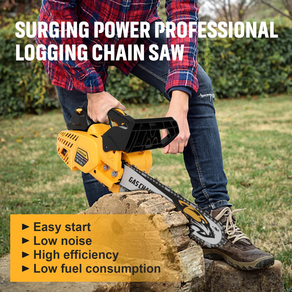 TECHMOO rope-start wheel and safety controls for quicker reliable starts