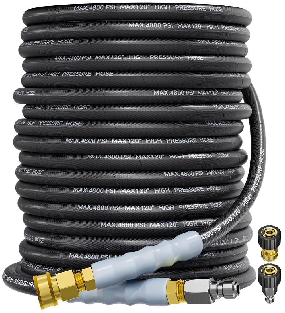 TechSweepPro front packaging showing hose and included adapters for easy identification