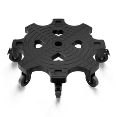 TECHYANG front view heart-shaped plant caddy showing stability benefit