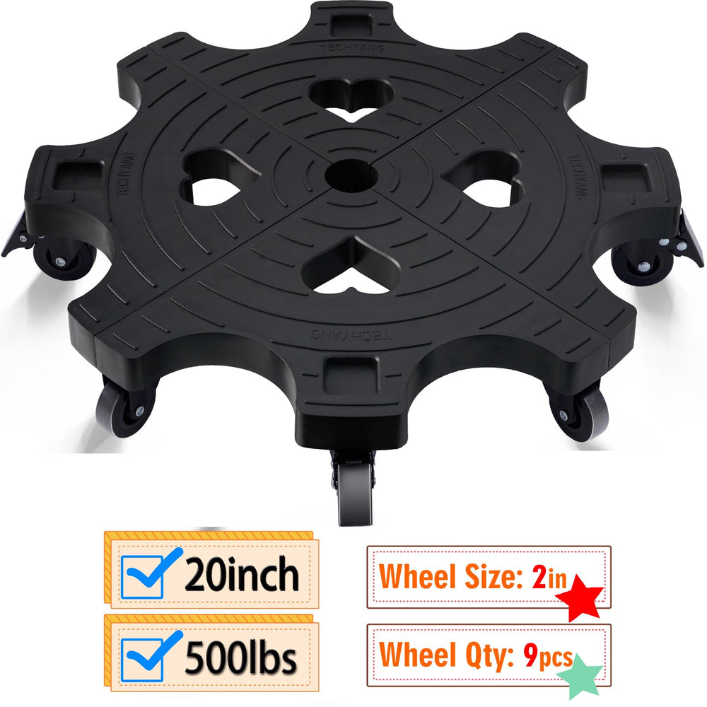 TECHYANG packaged components laid out showing quick assembly benefit