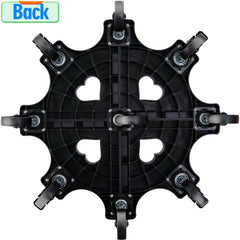 TECHYANG top-down view of platform texture for slip resistance