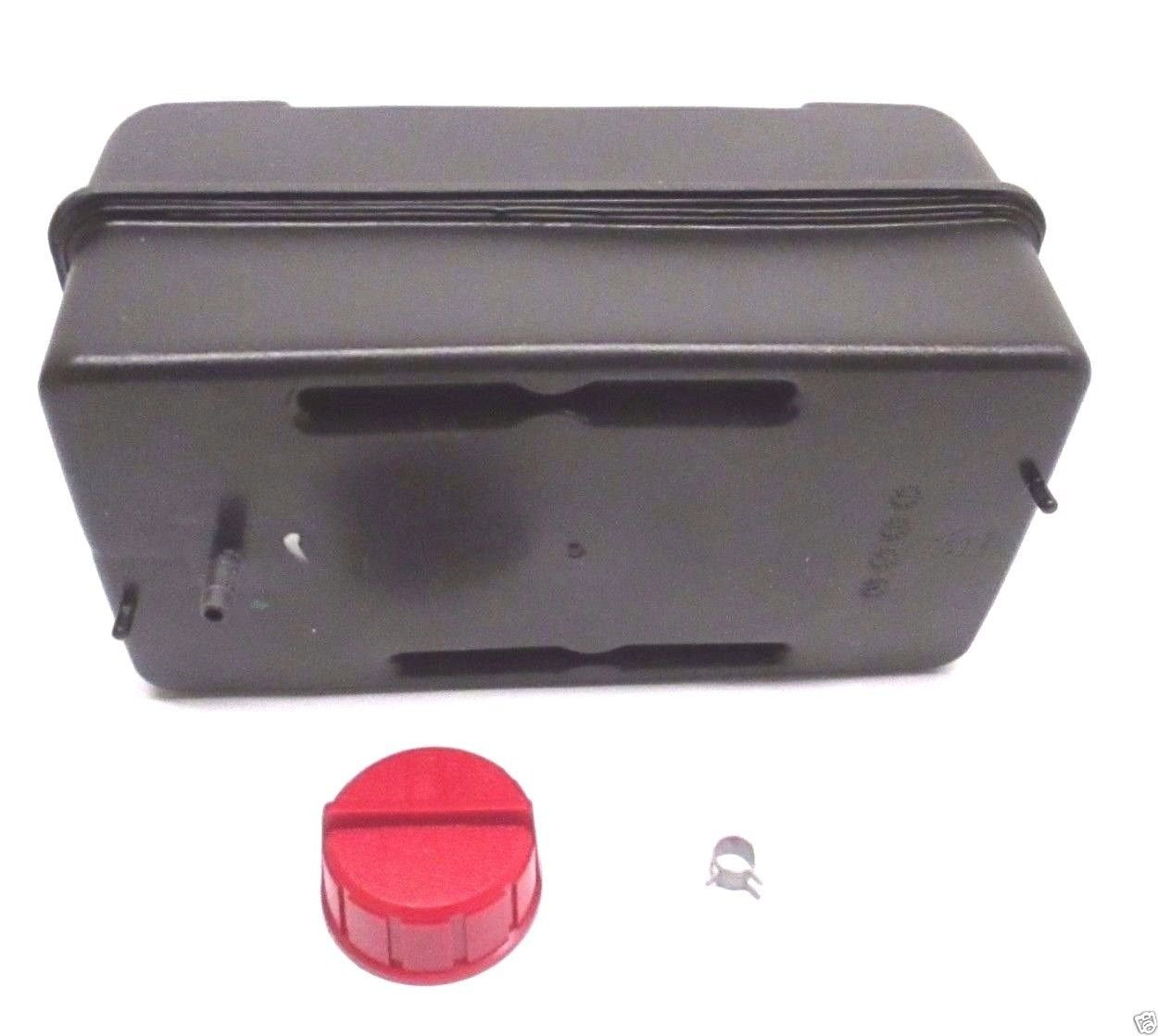 Tecumseh fuel tank installed on engine demonstrating correct fitment