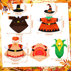 TecUnite costume displayed on porch goose adding seasonal yard charm