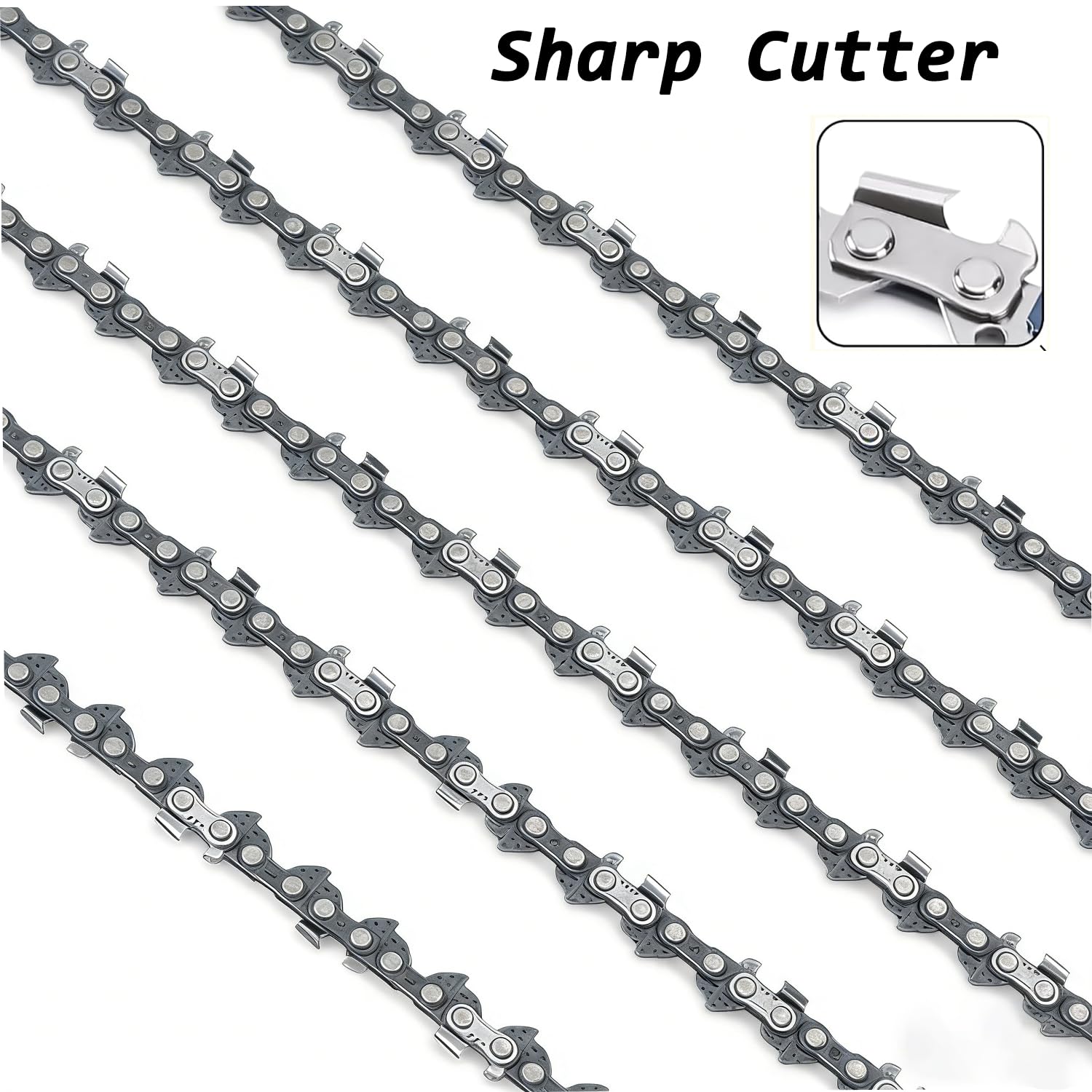 TEEANEES detail of chain connection plates highlighting vibration damping and stability