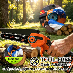 TEEANEES full accessories kit with gloves goggles six chains and storage box included