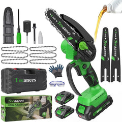 TEEANEES front view showing compact saw and ergonomic handle for easy control