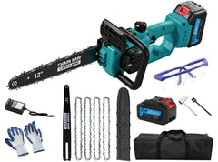 TEEANEES front view showing saw body and guide bar for confident buying