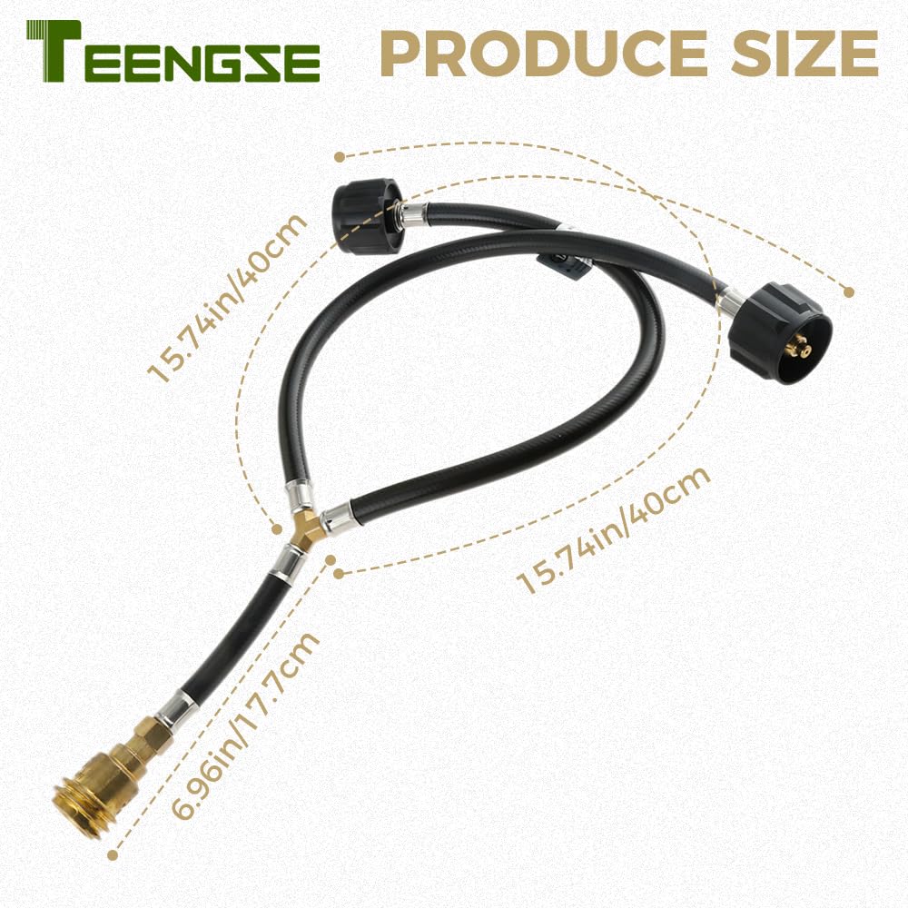 TEENGSE in a camping setup showing convenience and longer fuel availability