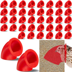 Teenyyou front view 20-pack feeders showing neat organized supply and easy replacement