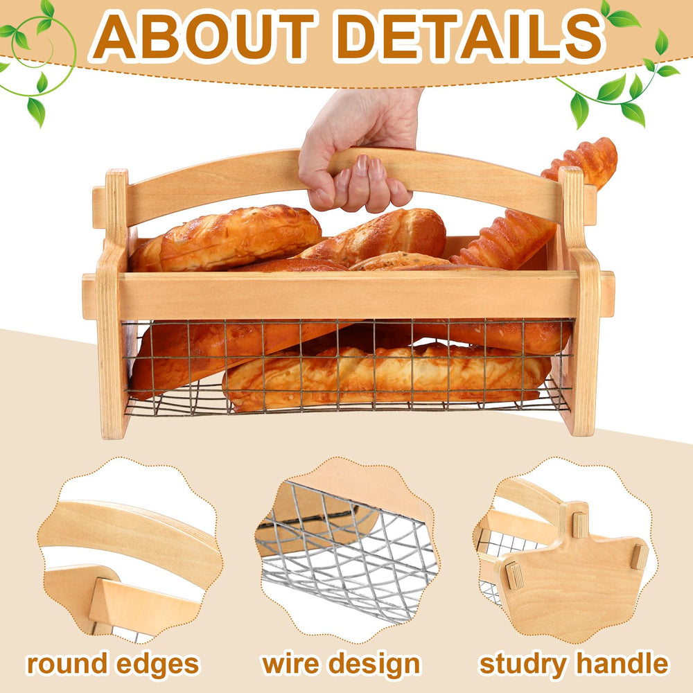 Teenyyou handle detail with smooth wood grain for comfortable carrying