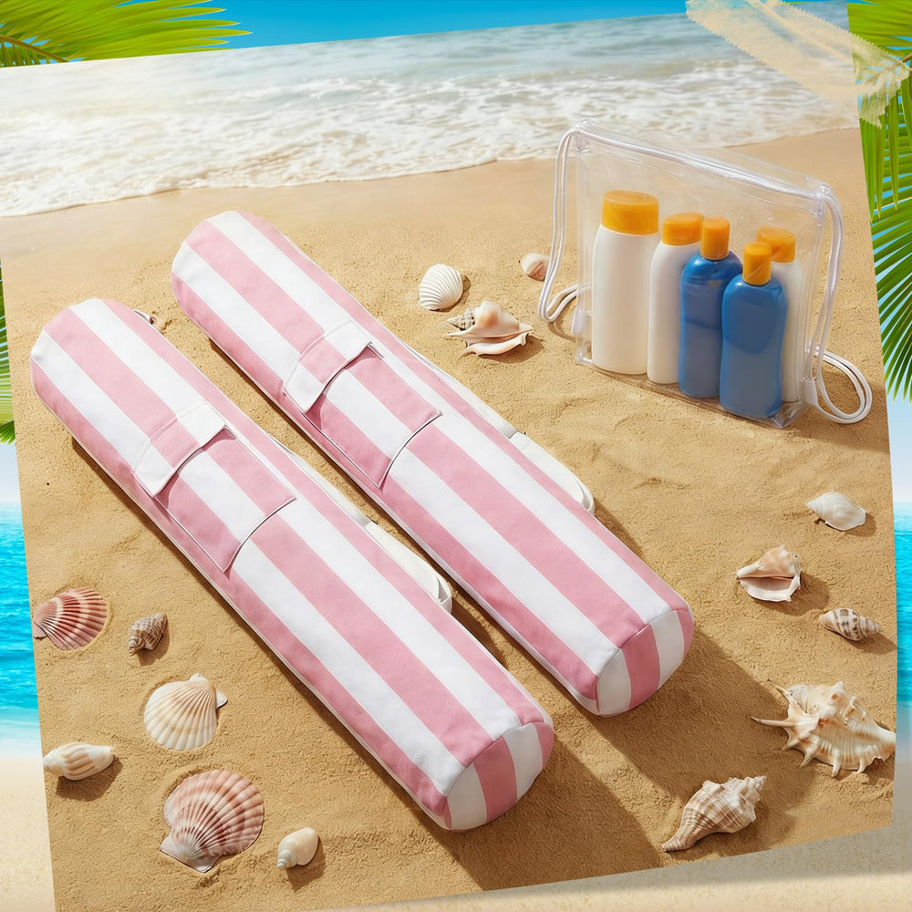 Teenyyou open bag holding two 7-foot umbrellas demonstrating large capacity