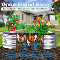 Tegarbed raised bed planted with tomatoes demonstrating productive vegetable growth in small spaces