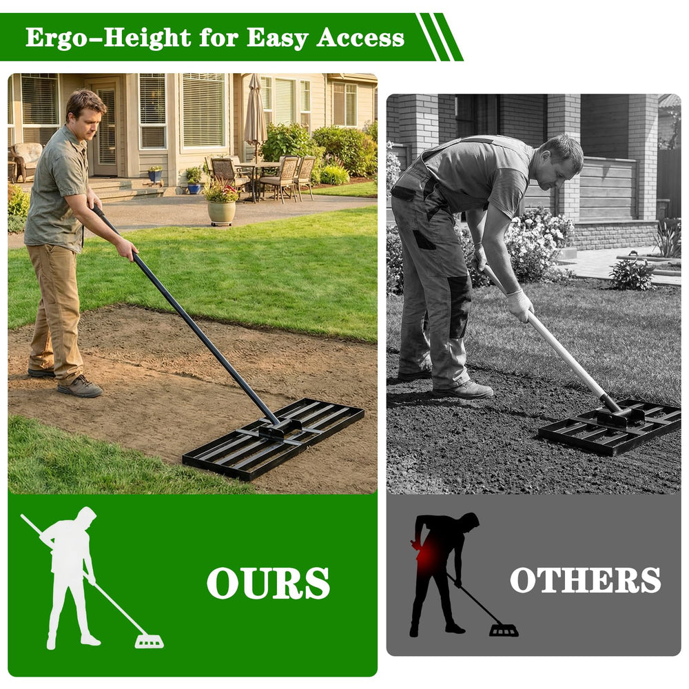 Tegarbed product label and specifications highlighting material and size benefits