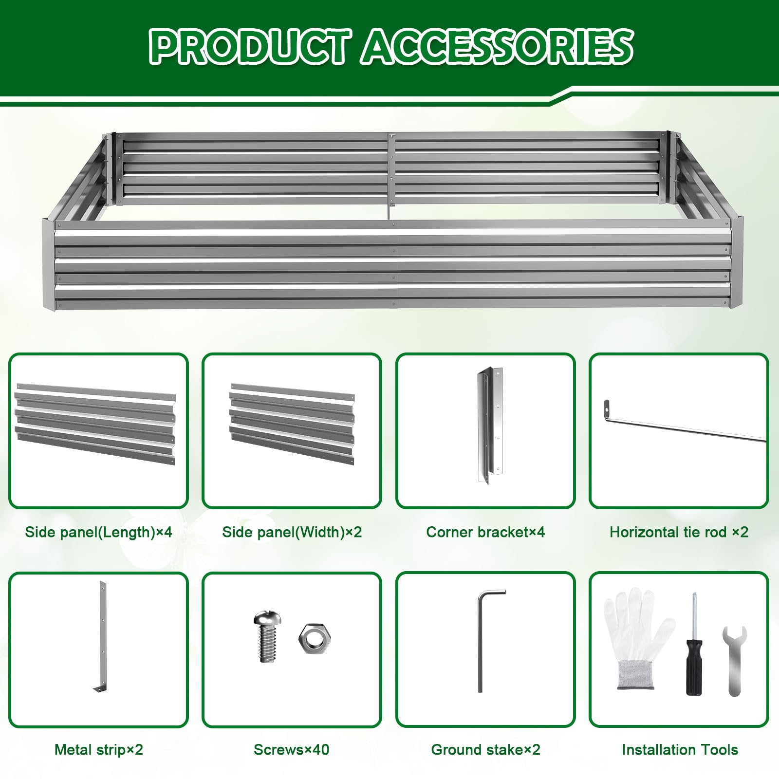 Tegarbed packaged kit with hardware showing complete parts for fast assembly