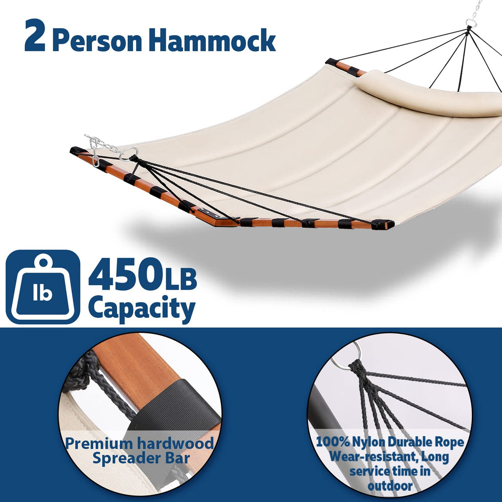 TEGERDEGER nylon rope and reinforced hardware close-up for durable secure suspension