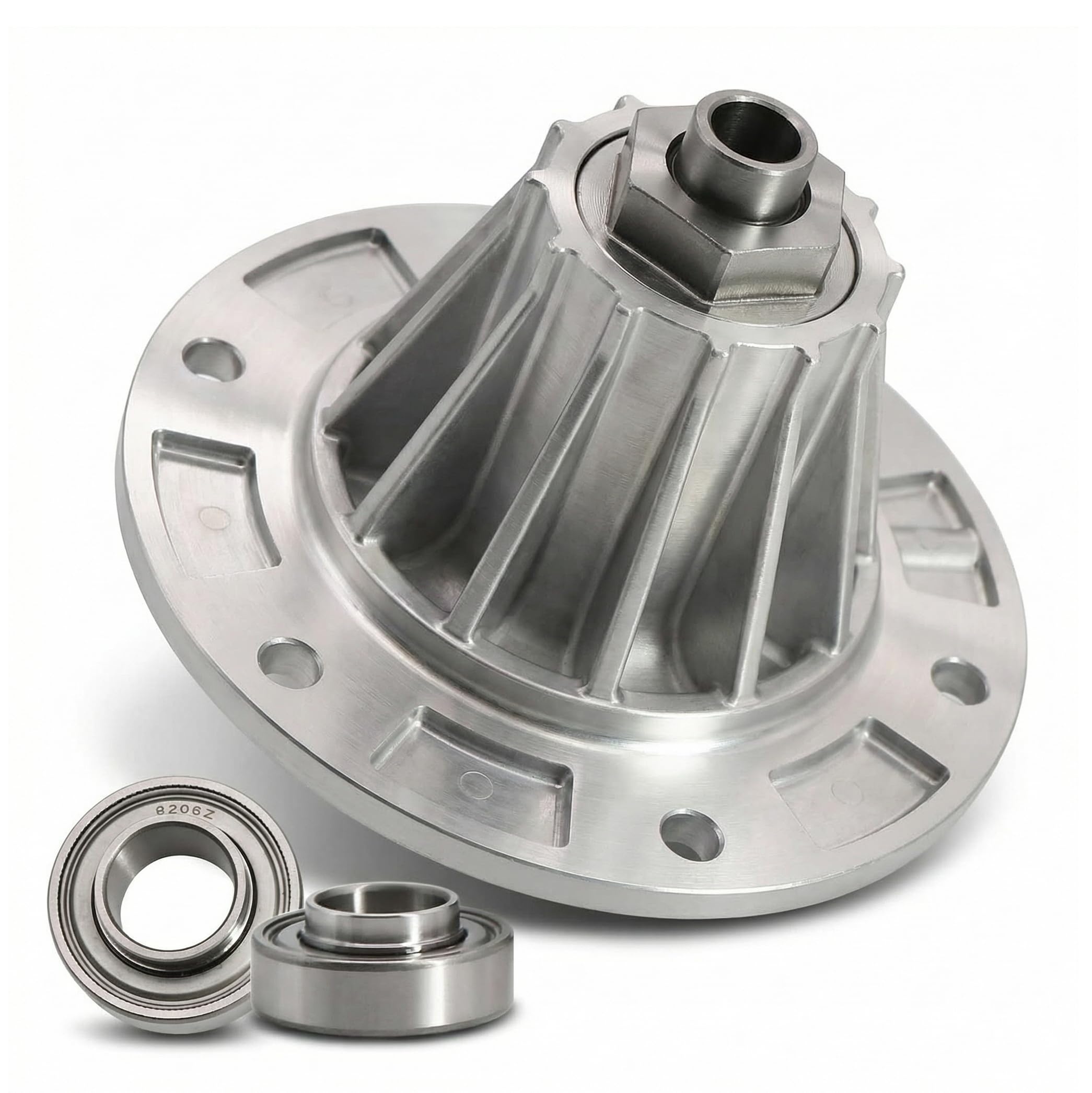 Tektall front assembly view showing robust housing and ready-to-install benefit