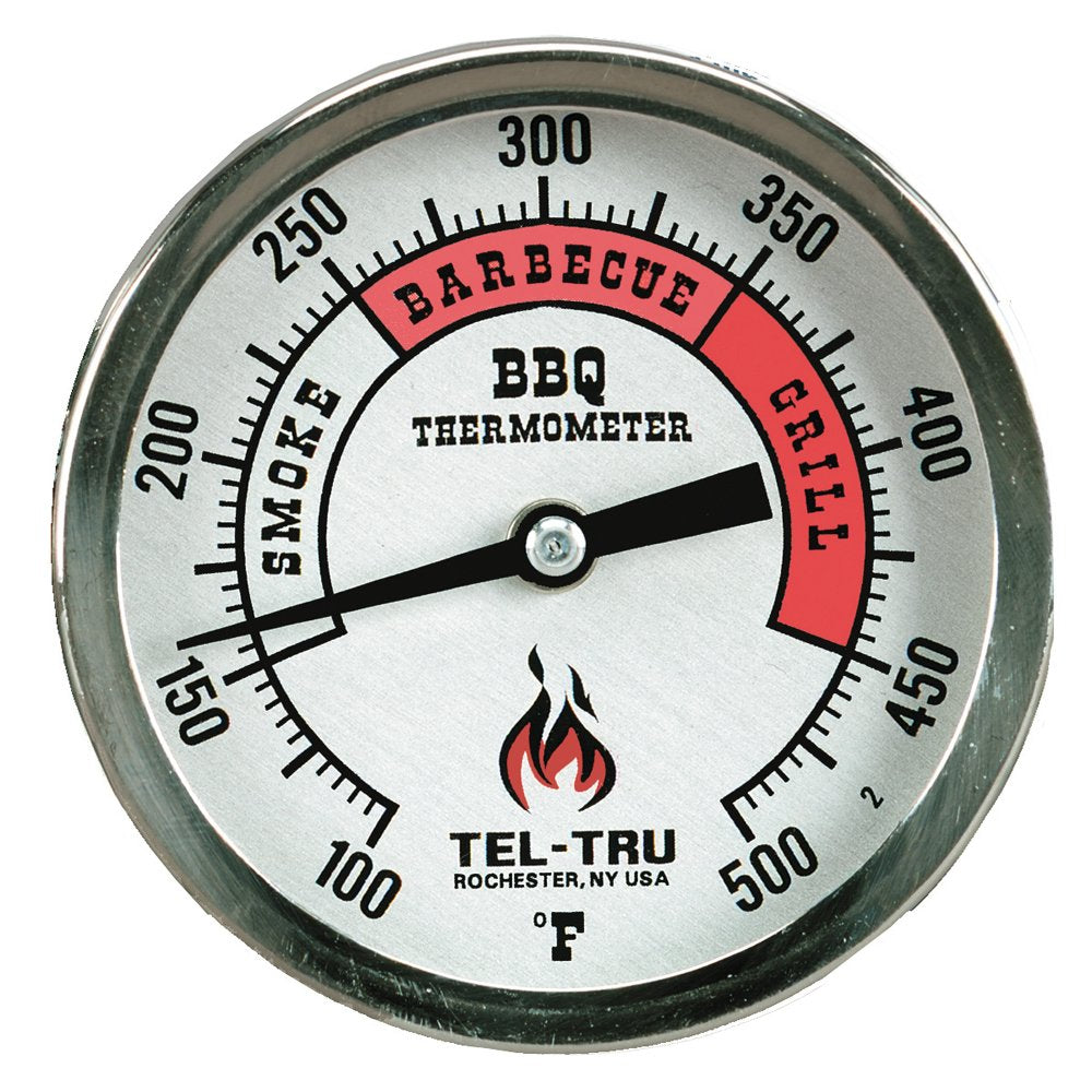 Tel‑Tru BQ300 front dial showing anodized zoned scale for fast temperature reading