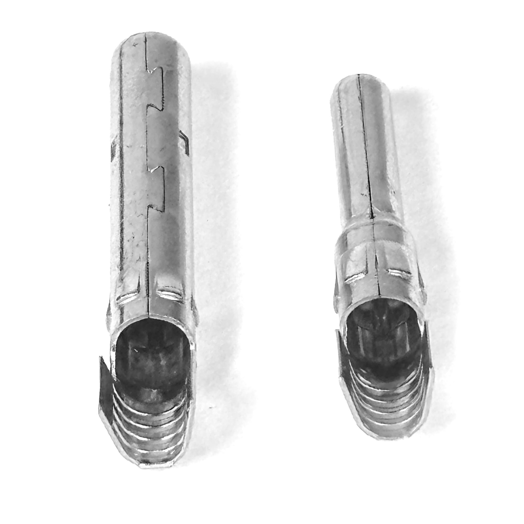 TEMCo Industrial Staubli MC4 crimped terminal example showing professional crimp quality