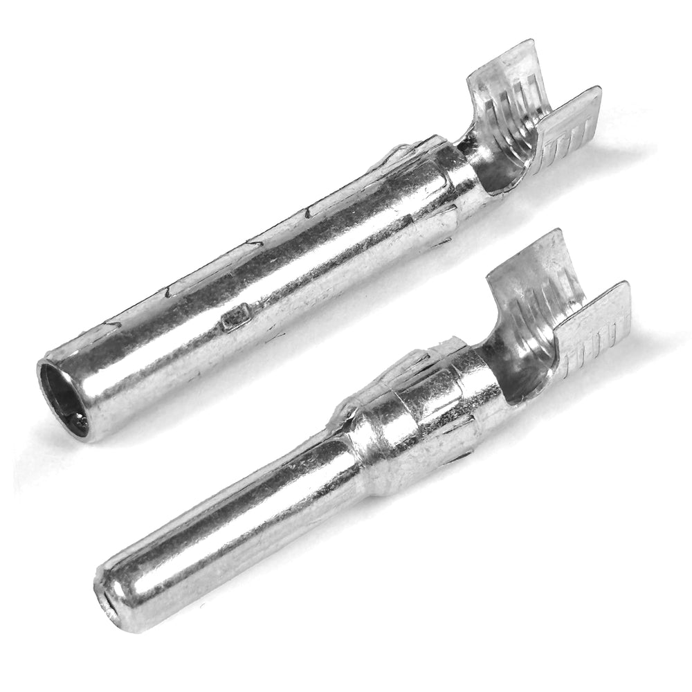 TEMCo Industrial Staubli MC4 unmated connectors showing correct polarity and safe identification