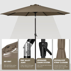 Tempera canopy fabric texture highlighting water-repellent and fade resistance benefit