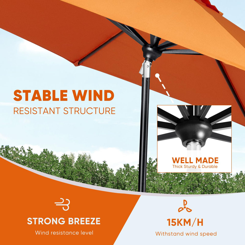 Tempera vented canopy top detail improving airflow and wind stability