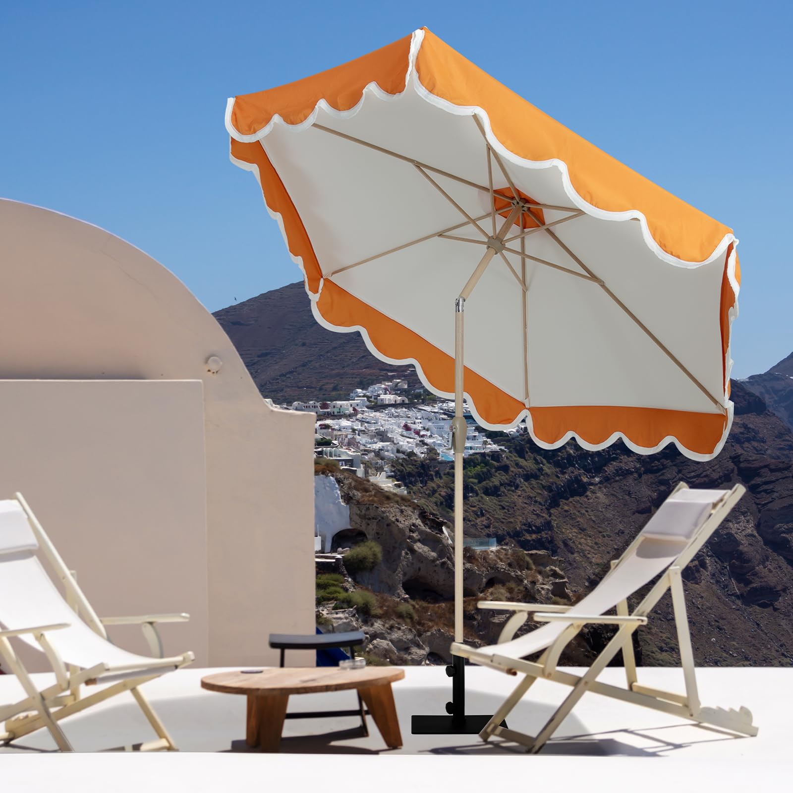 Tempera canopy close-up shows durable fabric texture and fade resistance