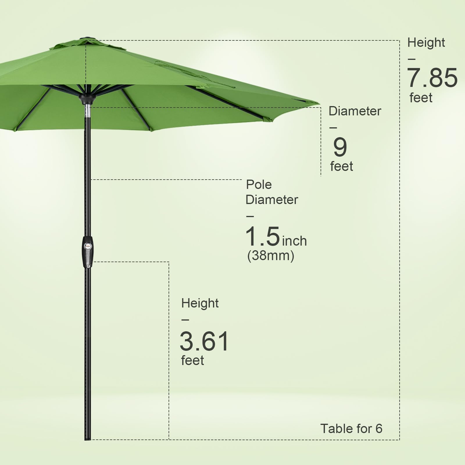 Tempera label and warranty tag showing canopy protection details