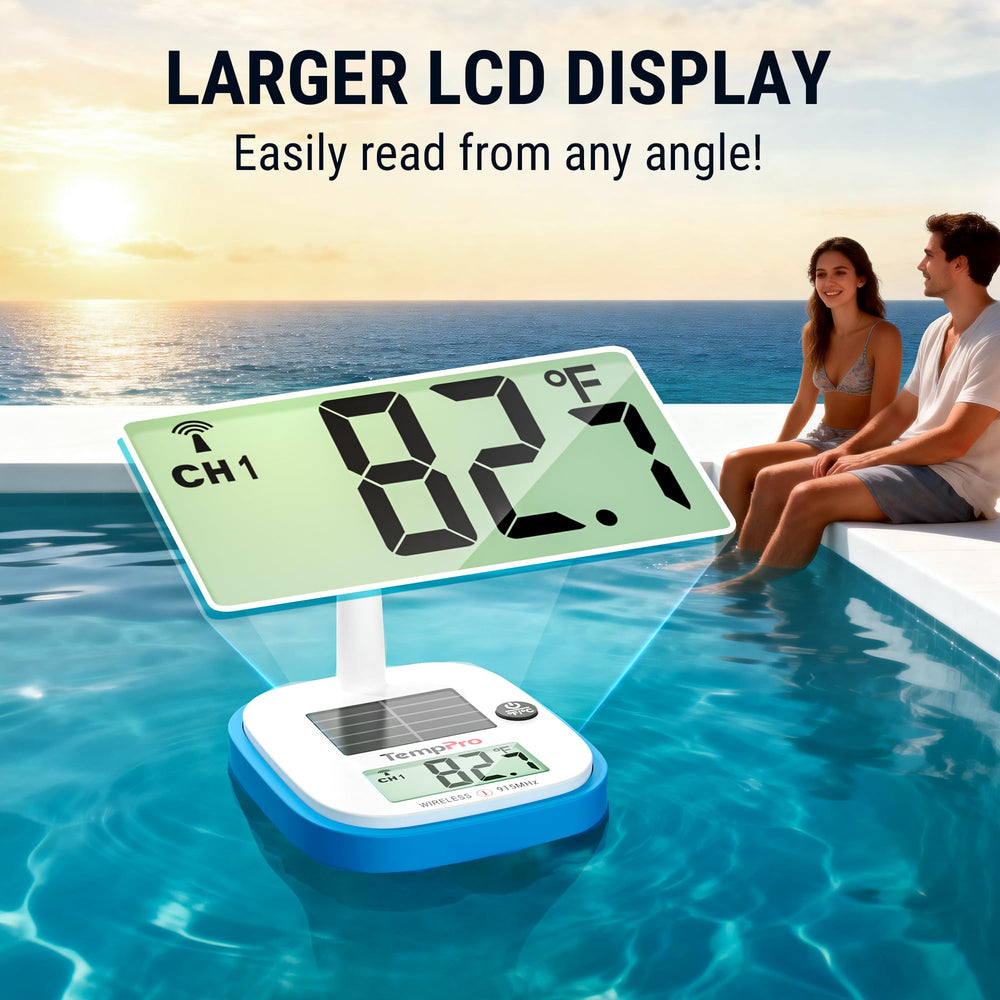 TempPro elegant packaging box ideal for gifting swimmers and pool owners