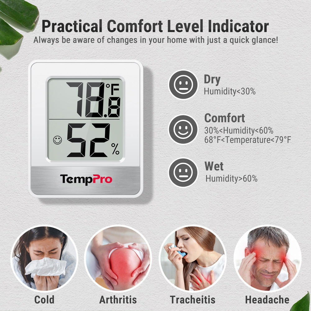 TempPro TP49 sensor and casing detail highlighting accurate measurement performance