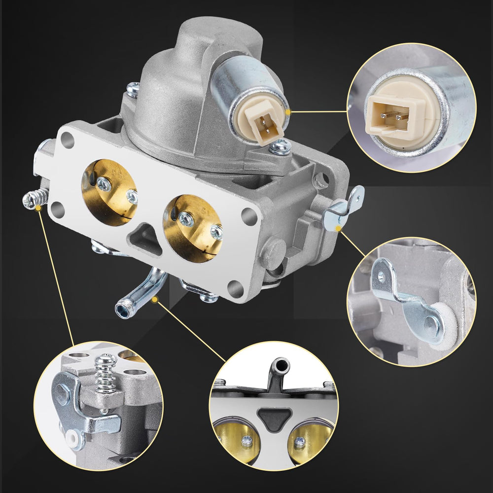 TEMSONE throttle linkage detail illustrating smooth movement and easy connection benefit