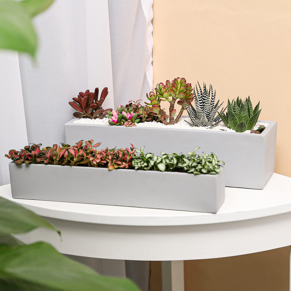 Ten-stone on a windowsill with scale view illustrating 15-inch fit for narrow spaces benefit