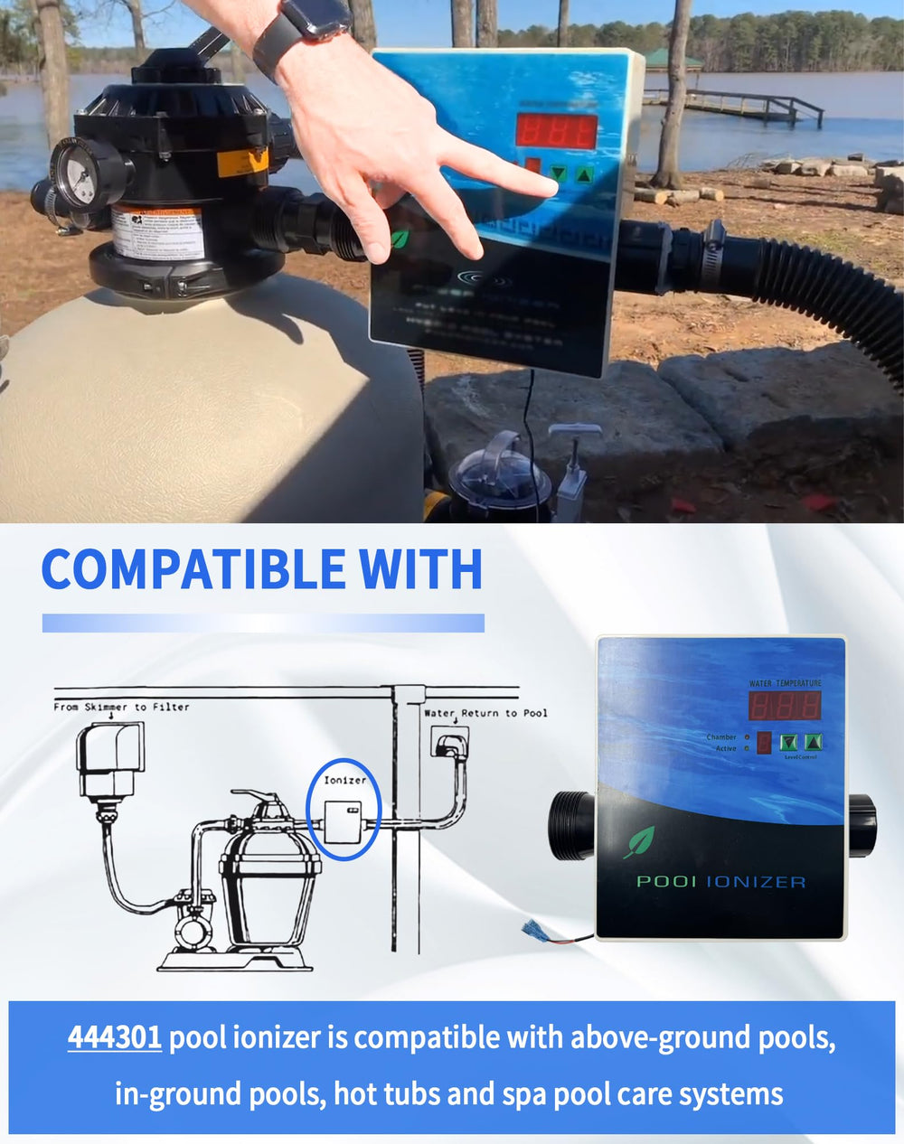 TENGHAIST transformer and accessories kit for quick setup and safe power