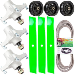 TENGMUJX 50-inch kit front view showing all included parts and easy replacement