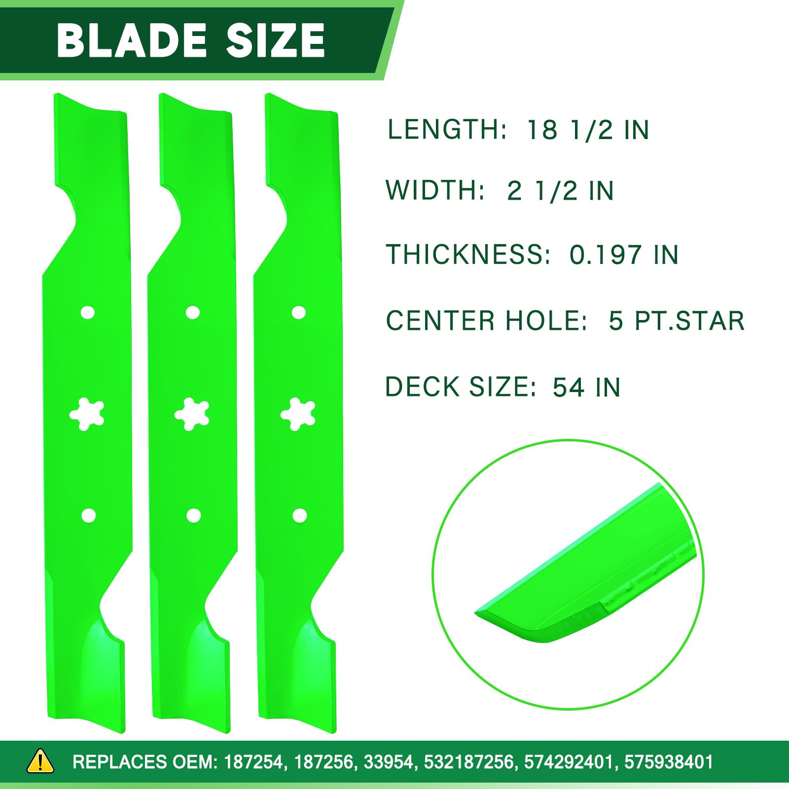 TENGMUJX blade close-up displaying sharp edge and balanced tip for cleaner cuts