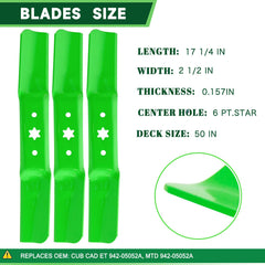 TENGMUJX blade close-up edge profile for sharper cuts and improved grass quality