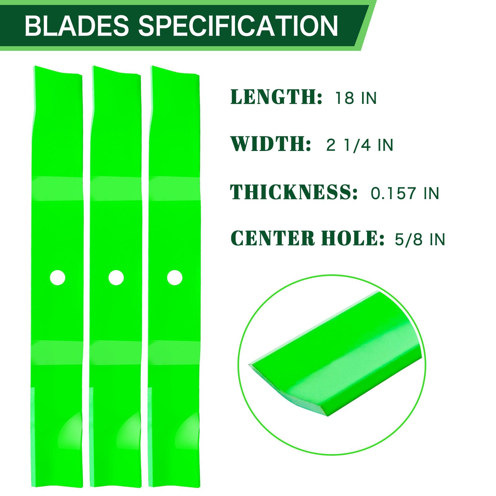 TENGMUJX blade edge close-up displaying sharp edge for cleaner cuts