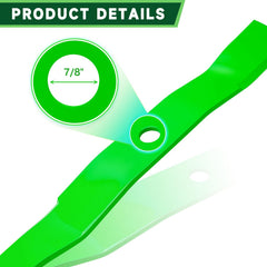 TENGMUJX center hole detail demonstrating 7/8 inch bolt compatibility