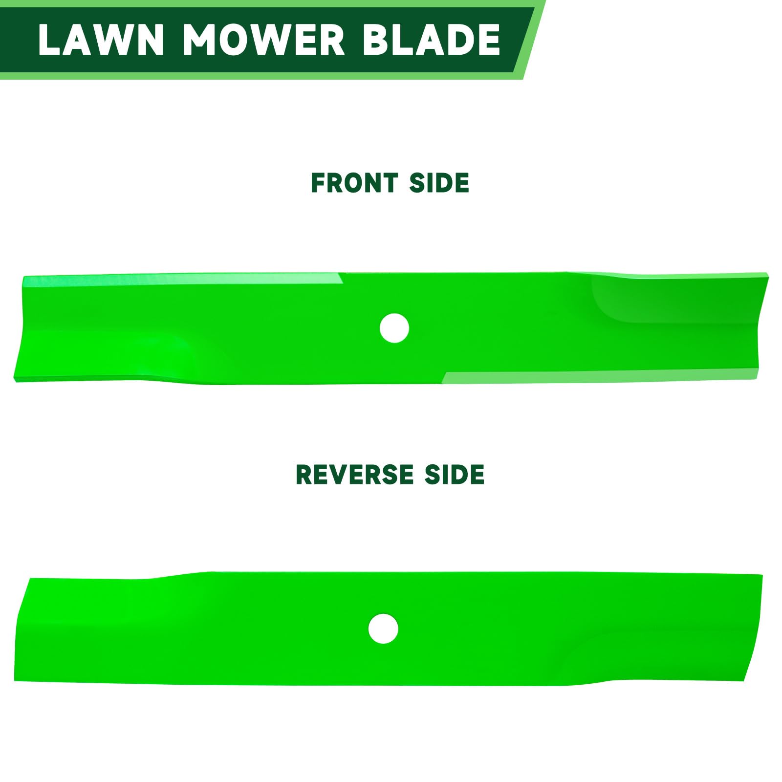 TENGMUJX blade cutting grass during use delivering cleaner bagging