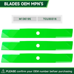 TENGMUJX blade next to tape measure showing 19-inch length accuracy