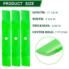 TENGMUJX close-up of blade profile highlighting high-lift shape for better bagging