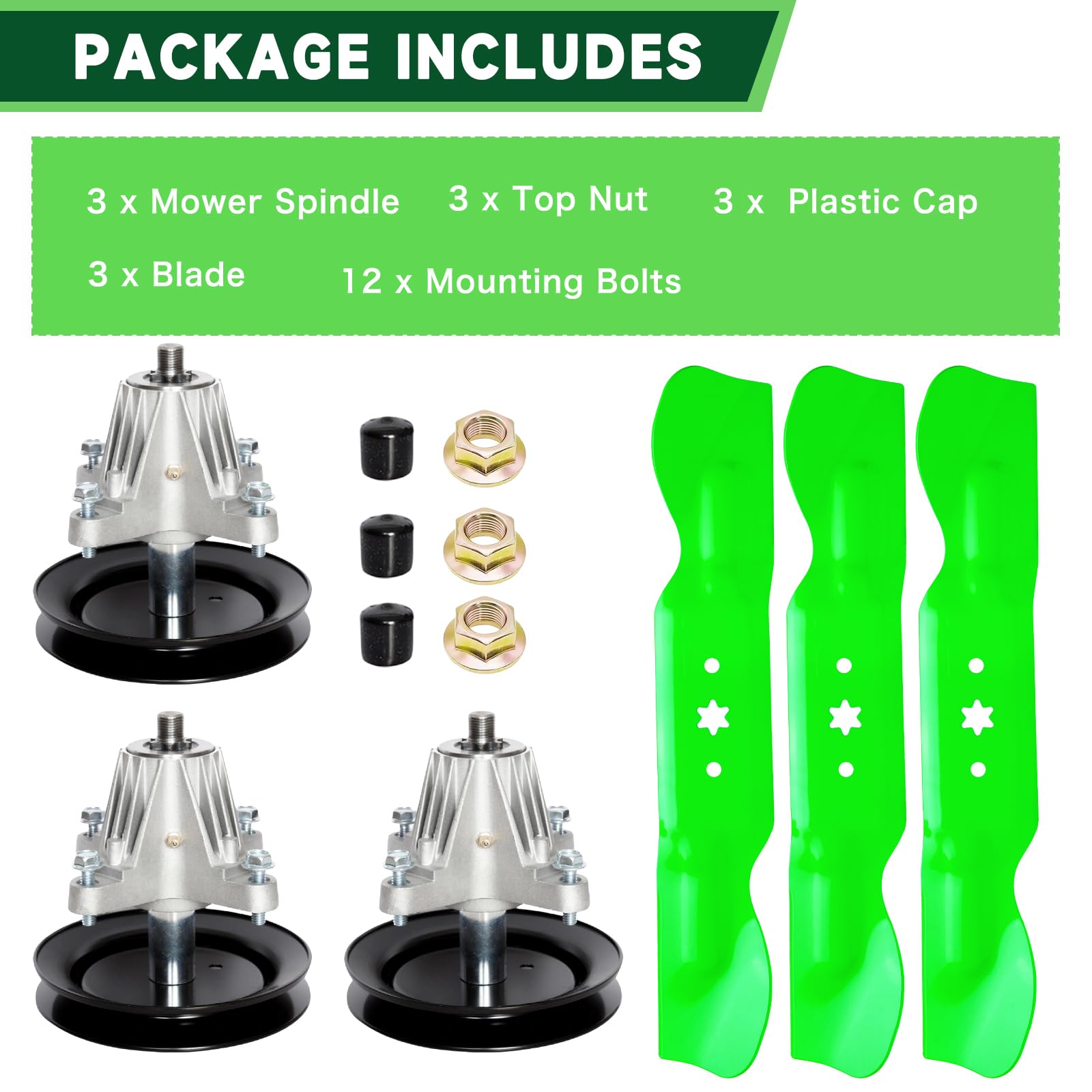 TENGMUJX blade with stamped OEM number for easy part verification