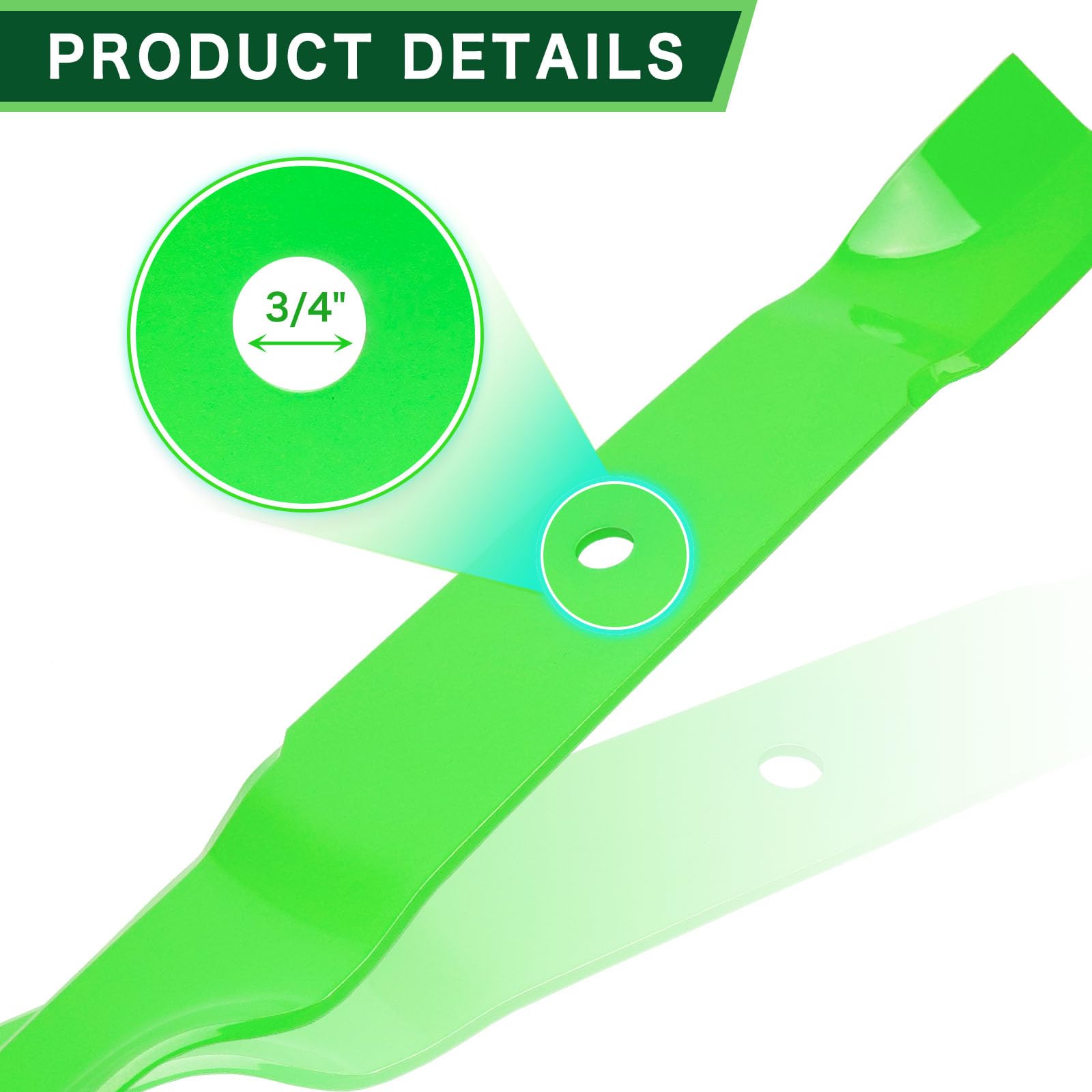 TENGMUJX detailed 3/4 inch center hole for secure mounting and proper alignment