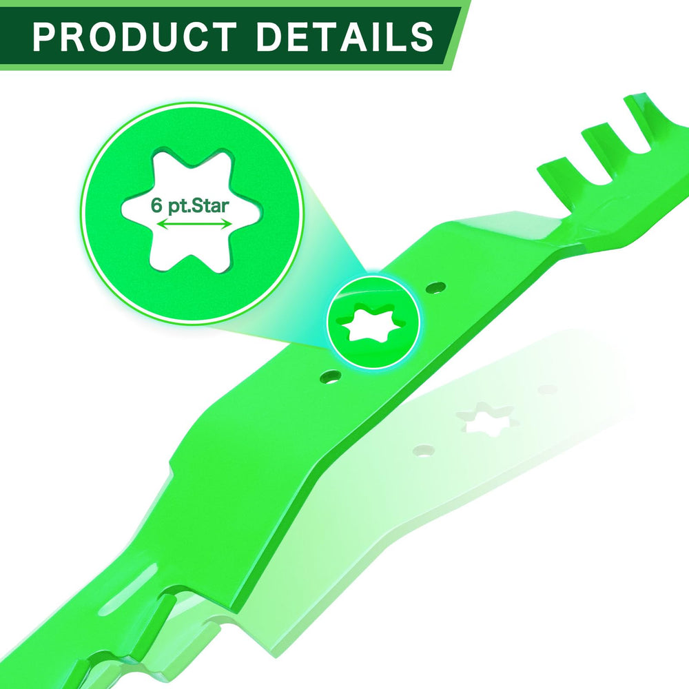 TENGMUJX detailed shot of the 6-point star center hole showing precise mounting fit