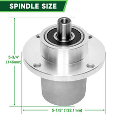 TENGMUJX close-up of spindle hub detail highlighting precise machining benefit