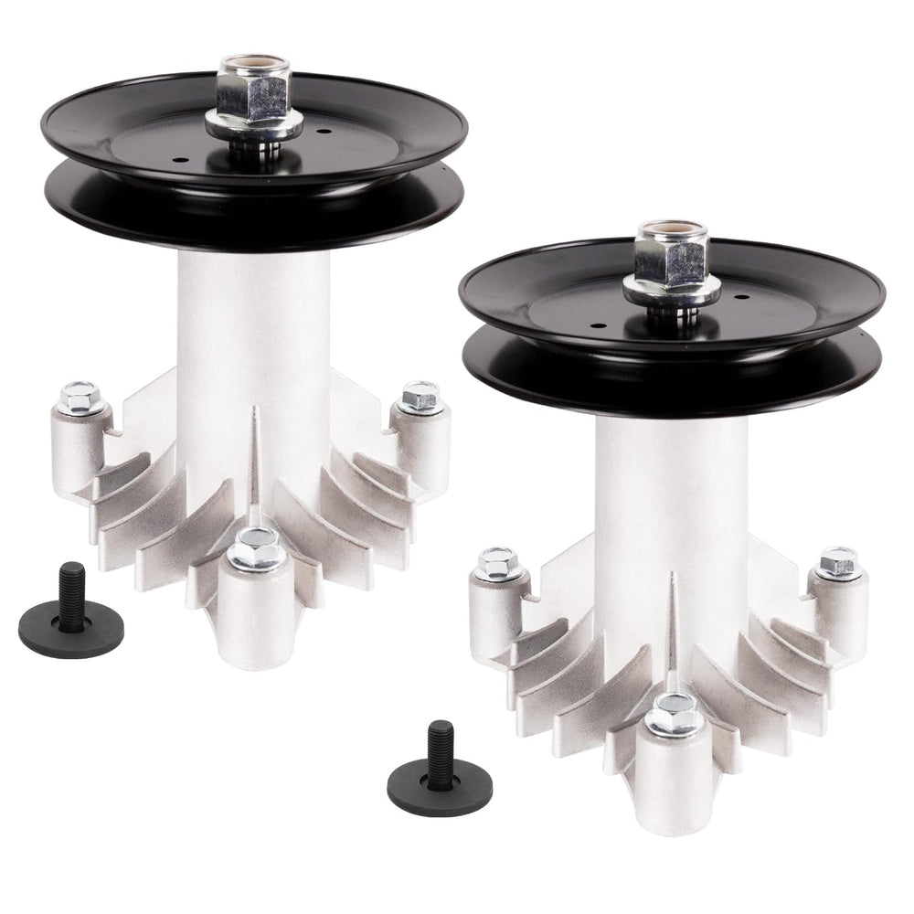 TENGMUJX front assembled spindle and pulley showing durable fit