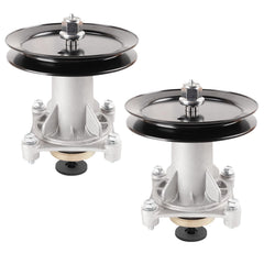 TENGMUJX front view of two assembled spindles showing alignment and fit