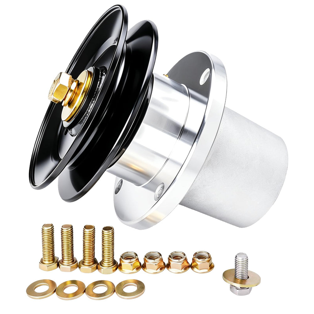 TENGMUJX front view of spindle assembly showing OEM fit and easy replacement benefit