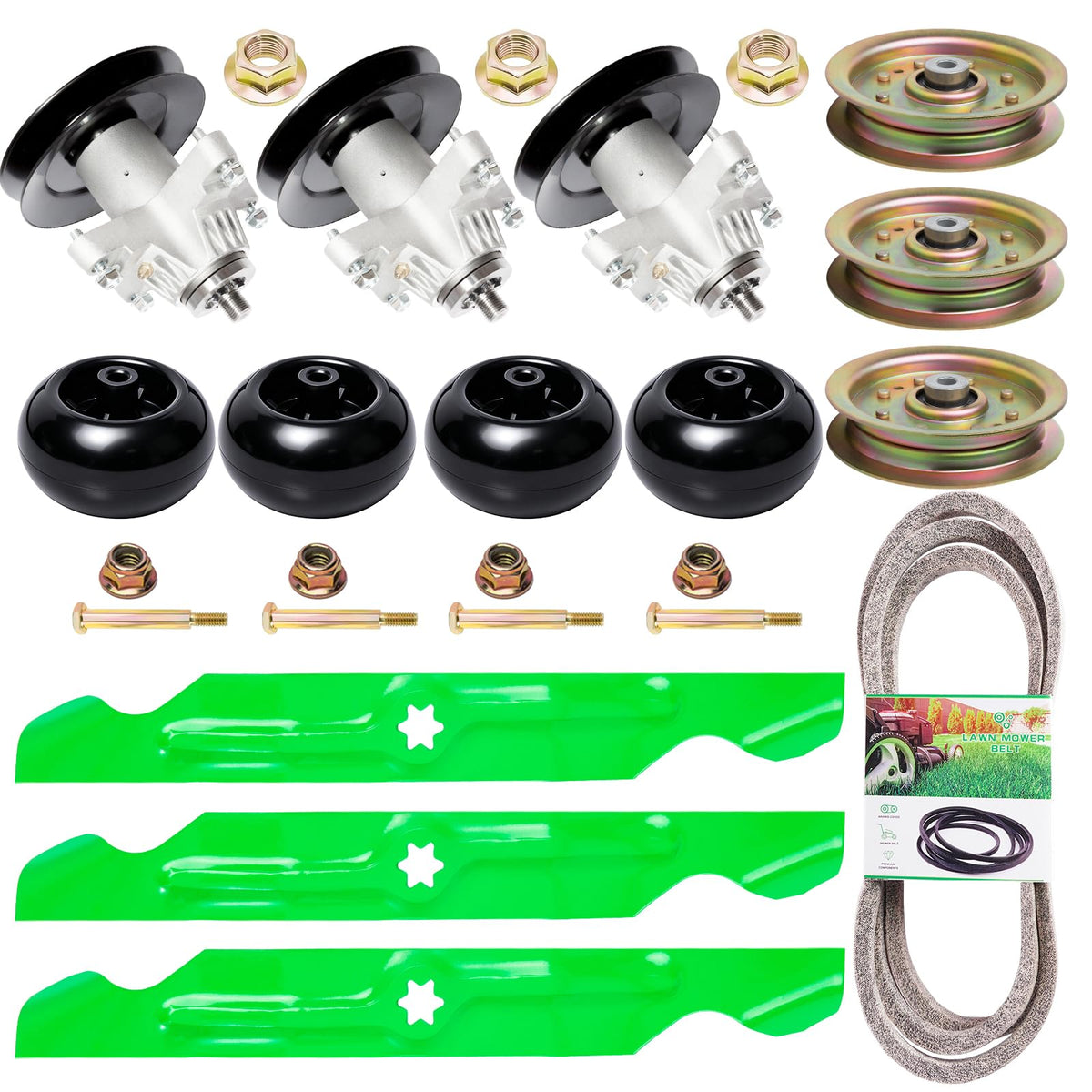 TENGMUJX front packaging showing full 50-inch rebuild kit improving convenience