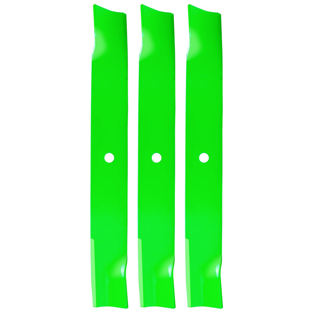 TENGMUJX front view of 3-pack blades showing complete set and fitment benefit